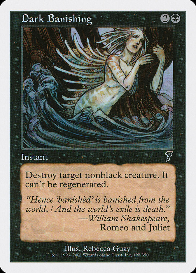 Dark Banishing [Seventh Edition] MTG Single Magic: The Gathering | Red Claw Gaming