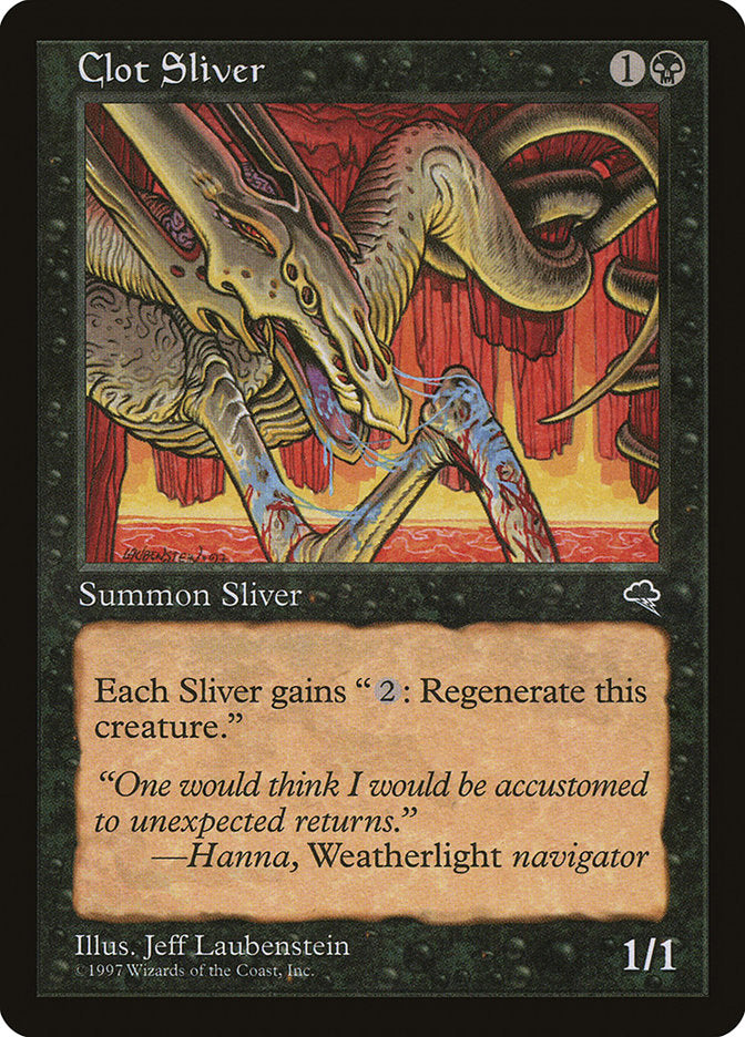 Clot Sliver [Tempest] MTG Single Magic: The Gathering | Red Claw Gaming