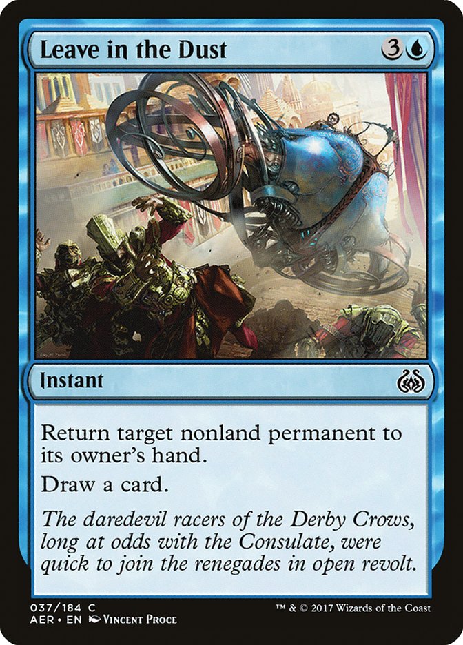 Leave in the Dust [Aether Revolt] MTG Single Magic: The Gathering | Red Claw Gaming