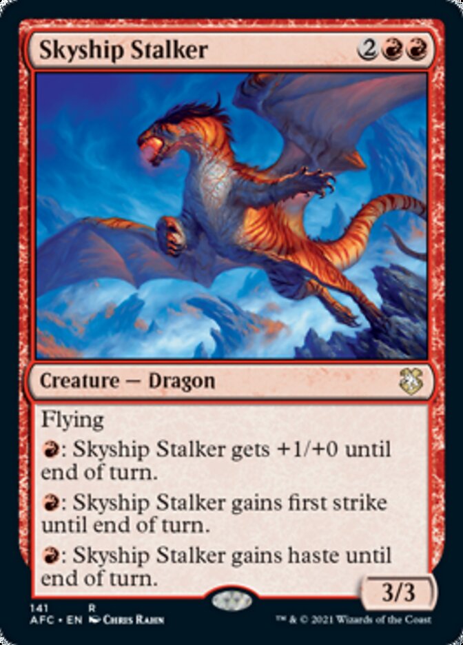 Skyship Stalker [Dungeons & Dragons: Adventures in the Forgotten Realms Commander] MTG Single Magic: The Gathering | Red Claw Gaming