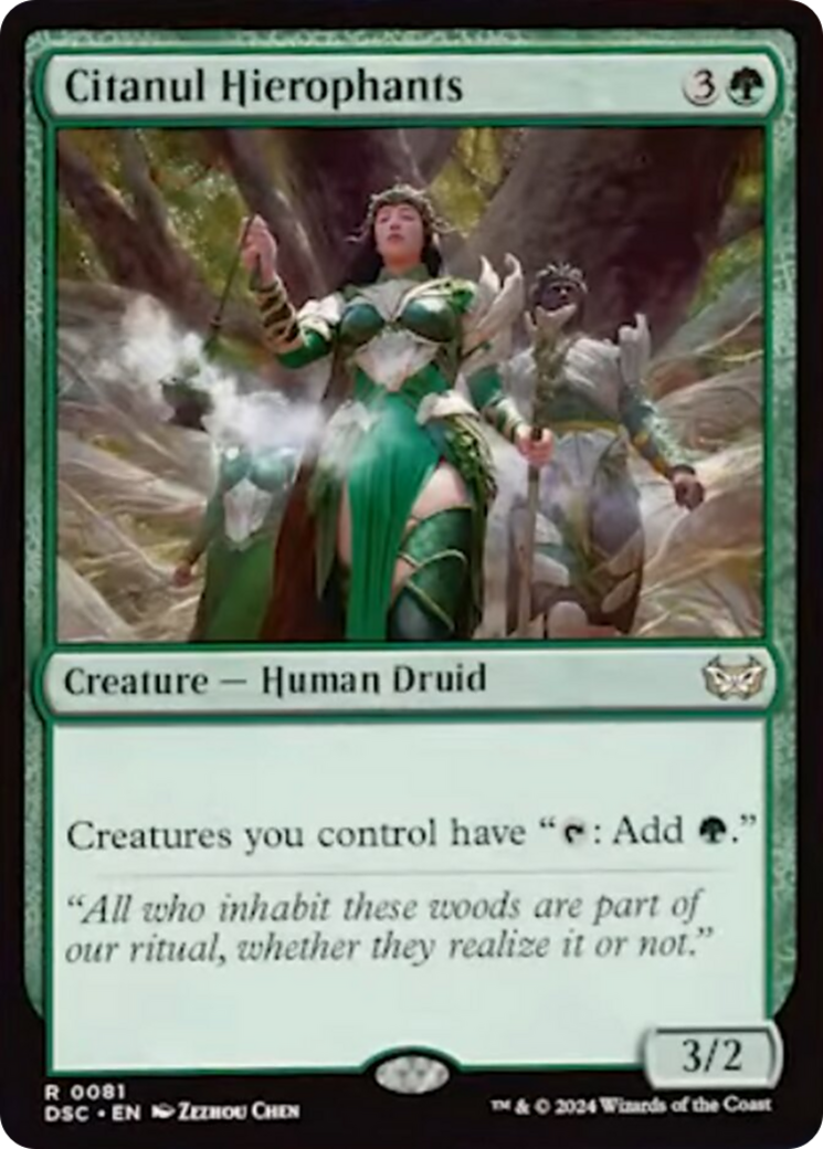 Citanul Hierophants [Duskmourn: House of Horror Commander] MTG Single Magic: The Gathering | Red Claw Gaming