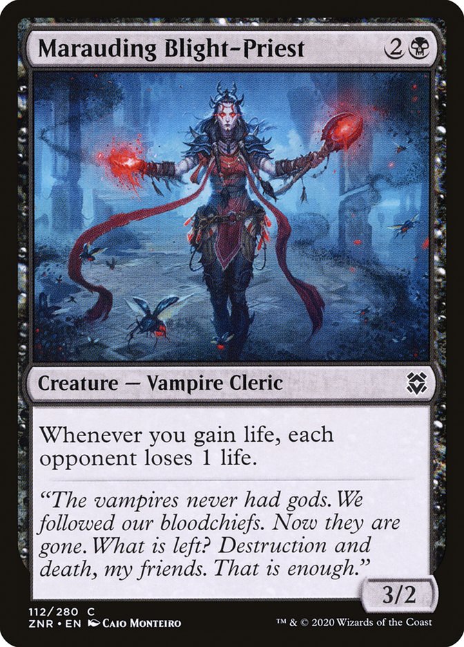 Marauding Blight-Priest [Zendikar Rising] MTG Single Magic: The Gathering | Red Claw Gaming