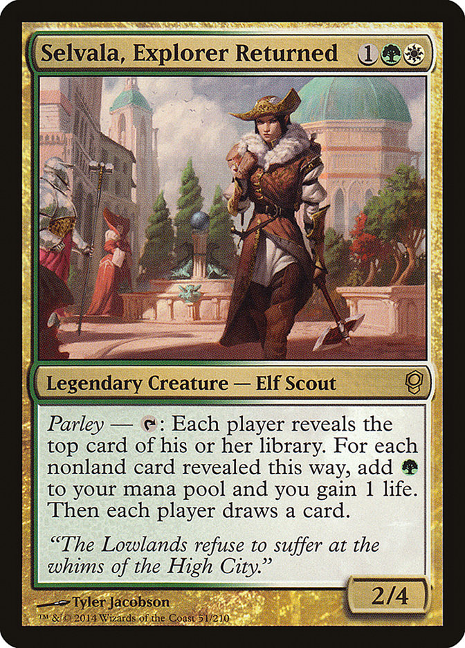 Selvala, Explorer Returned [Conspiracy] MTG Single Magic: The Gathering | Red Claw Gaming