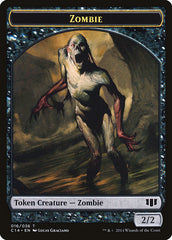 Horror // Zombie (016/036) Double-Sided Token [Commander 2014 Tokens] MTG Single Magic: The Gathering | Red Claw Gaming