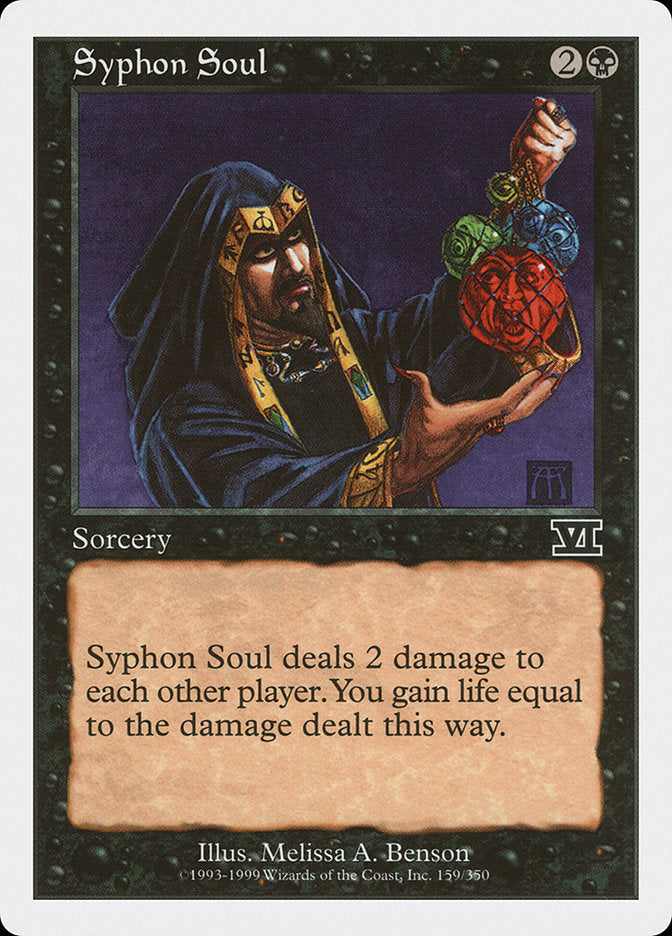Syphon Soul [Classic Sixth Edition] MTG Single Magic: The Gathering | Red Claw Gaming