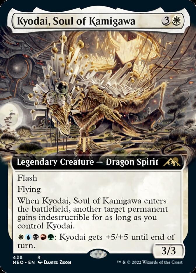 Kyodai, Soul of Kamigawa (Extended Art) [Kamigawa: Neon Dynasty] MTG Single Magic: The Gathering    | Red Claw Gaming
