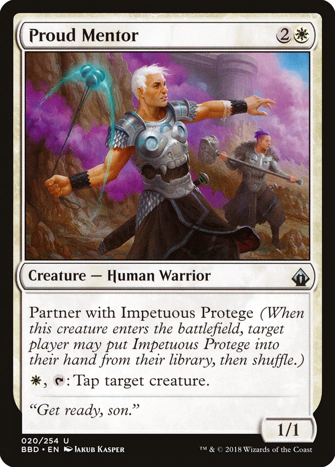 Proud Mentor [Battlebond] MTG Single Magic: The Gathering | Red Claw Gaming