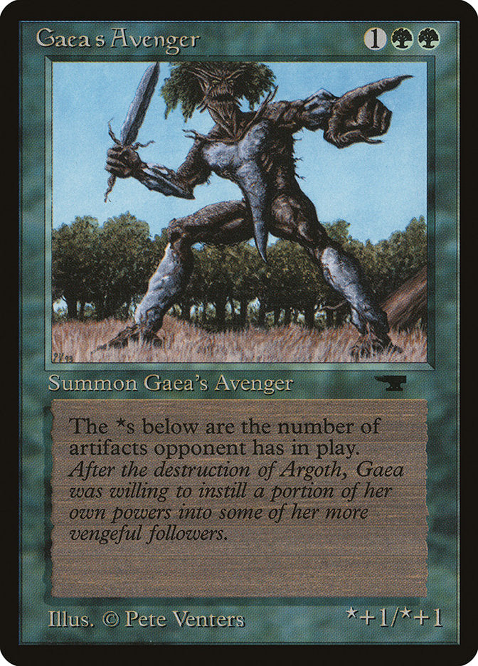 Gaea's Avenger [Antiquities] MTG Single Magic: The Gathering | Red Claw Gaming