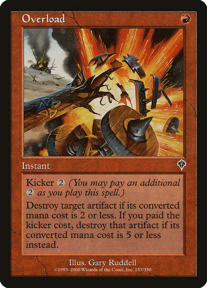 Overload [Invasion] MTG Single Magic: The Gathering | Red Claw Gaming
