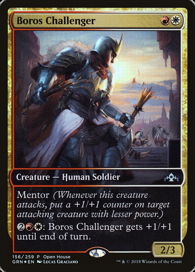 Boros Challenger (Open House) [Guilds of Ravnica Promos] MTG Single Magic: The Gathering | Red Claw Gaming