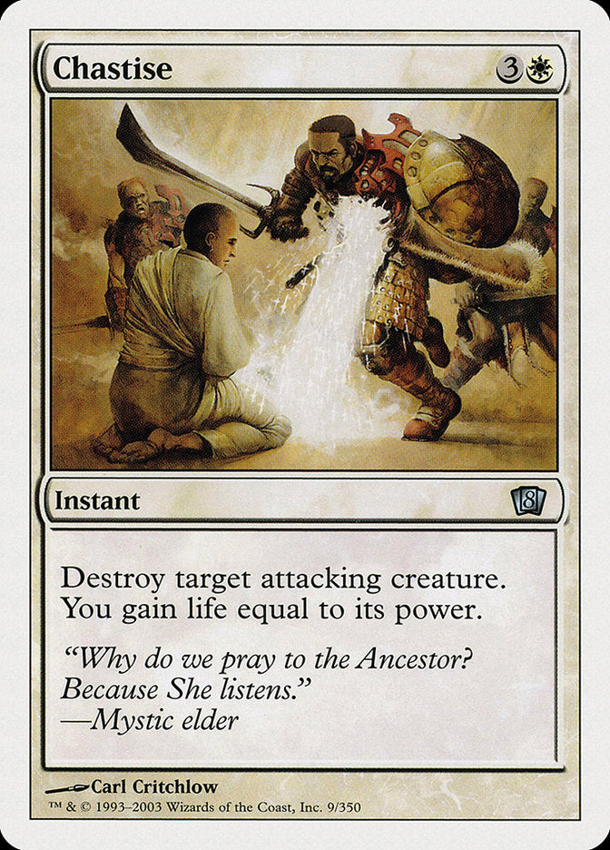 Chastise [Eighth Edition] MTG Single Magic: The Gathering | Red Claw Gaming