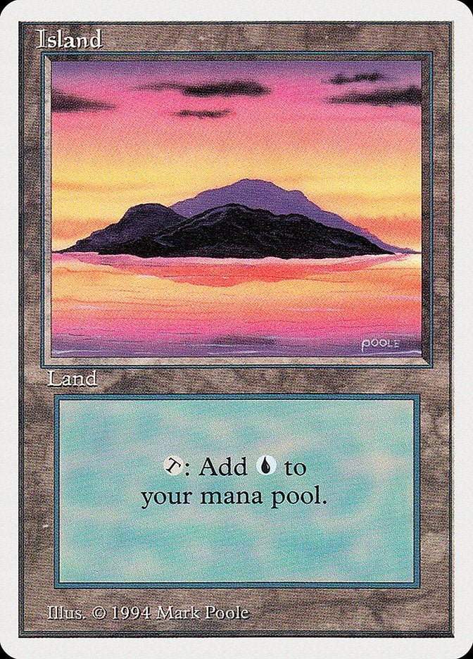 Island (295) [Summer Magic / Edgar] MTG Single Magic: The Gathering | Red Claw Gaming