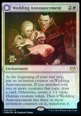 Wedding Announcement // Wedding Festivity [Innistrad: Crimson Vow Prerelease Promos] MTG Single Magic: The Gathering | Red Claw Gaming