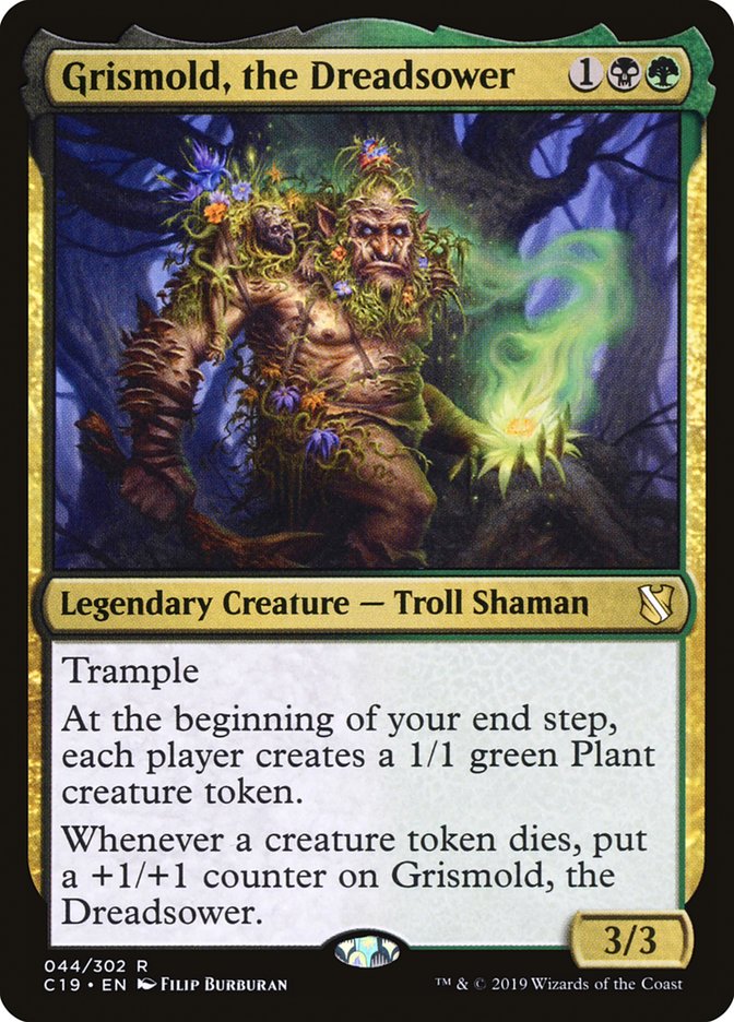 Grismold, the Dreadsower [Commander 2019] MTG Single Magic: The Gathering | Red Claw Gaming