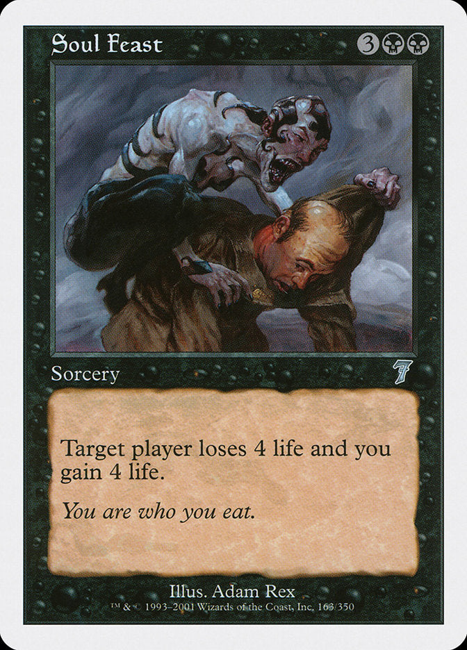 Soul Feast [Seventh Edition] MTG Single Magic: The Gathering | Red Claw Gaming