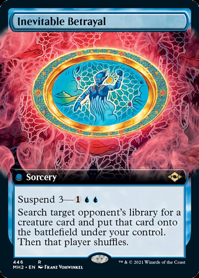 Inevitable Betrayal (Extended Art) [Modern Horizons 2] MTG Single Magic: The Gathering    | Red Claw Gaming