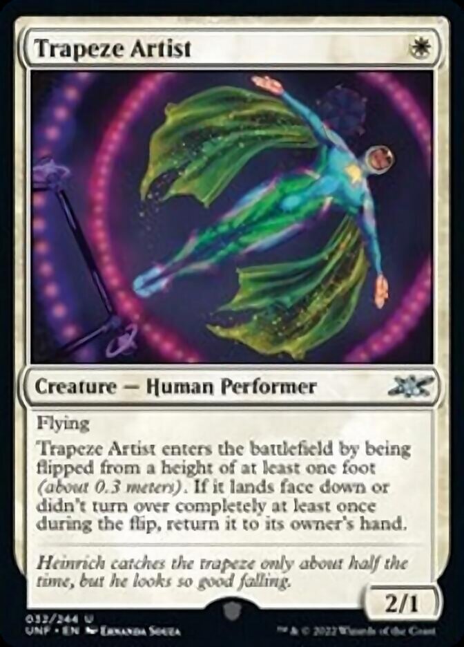 Trapeze Artist [Unfinity] MTG Single Magic: The Gathering    | Red Claw Gaming
