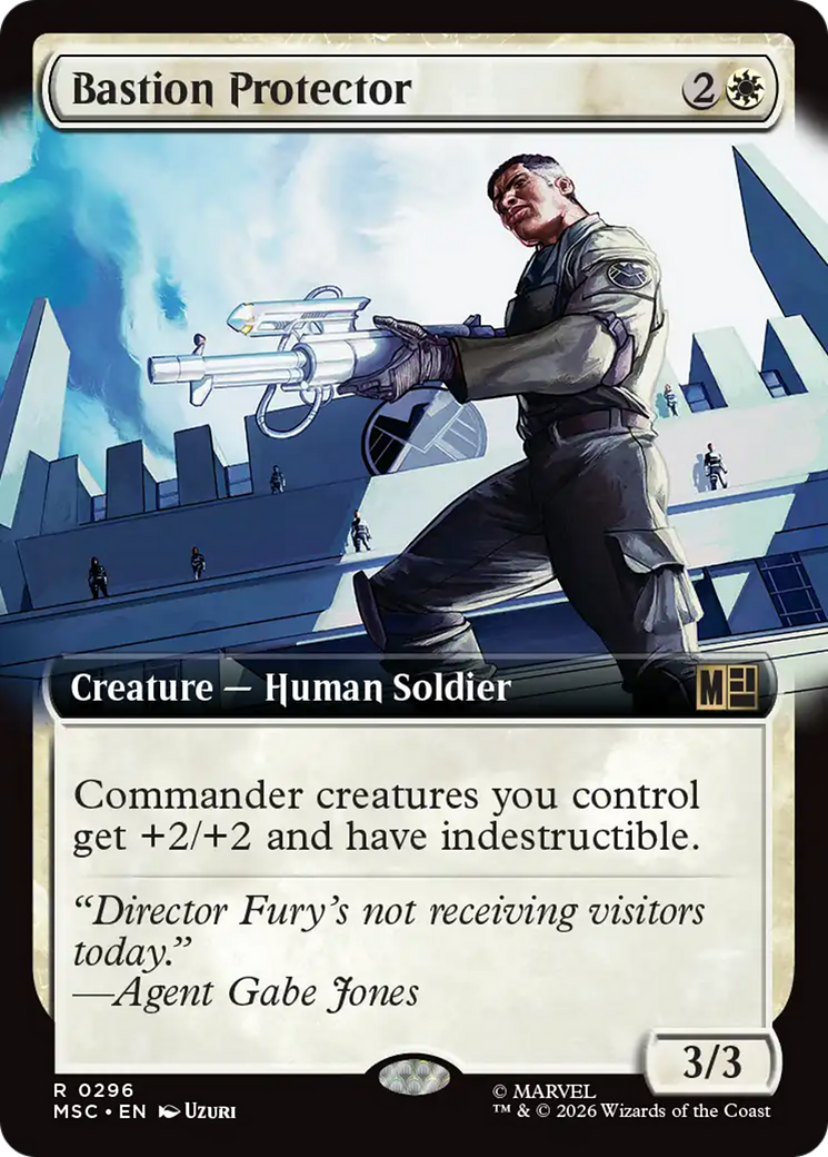 Bastion Protector (Extended Art) [Marvel Super Heroes Commander] | Red Claw Gaming