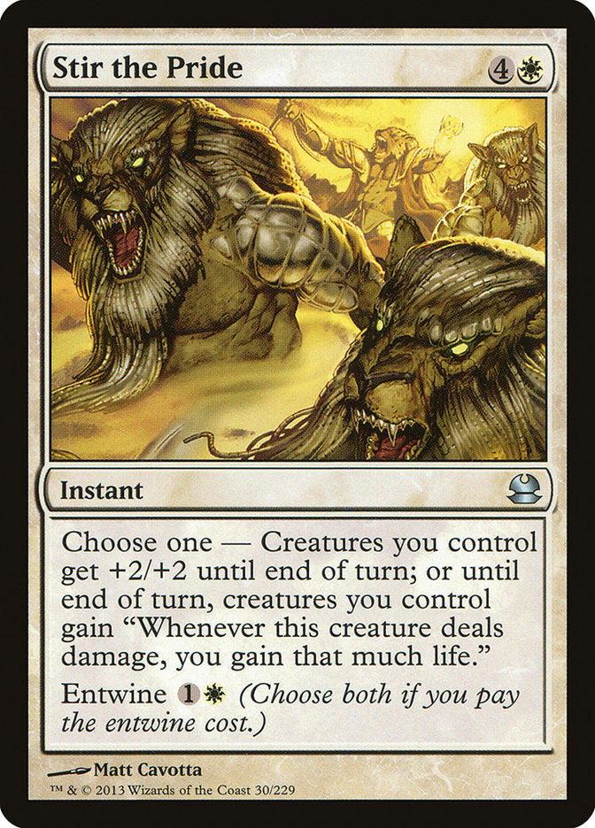 Stir the Pride [Modern Masters] MTG Single Magic: The Gathering | Red Claw Gaming