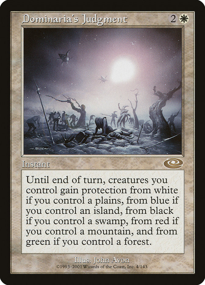 Dominaria's Judgment [Planeshift] MTG Single Magic: The Gathering | Red Claw Gaming