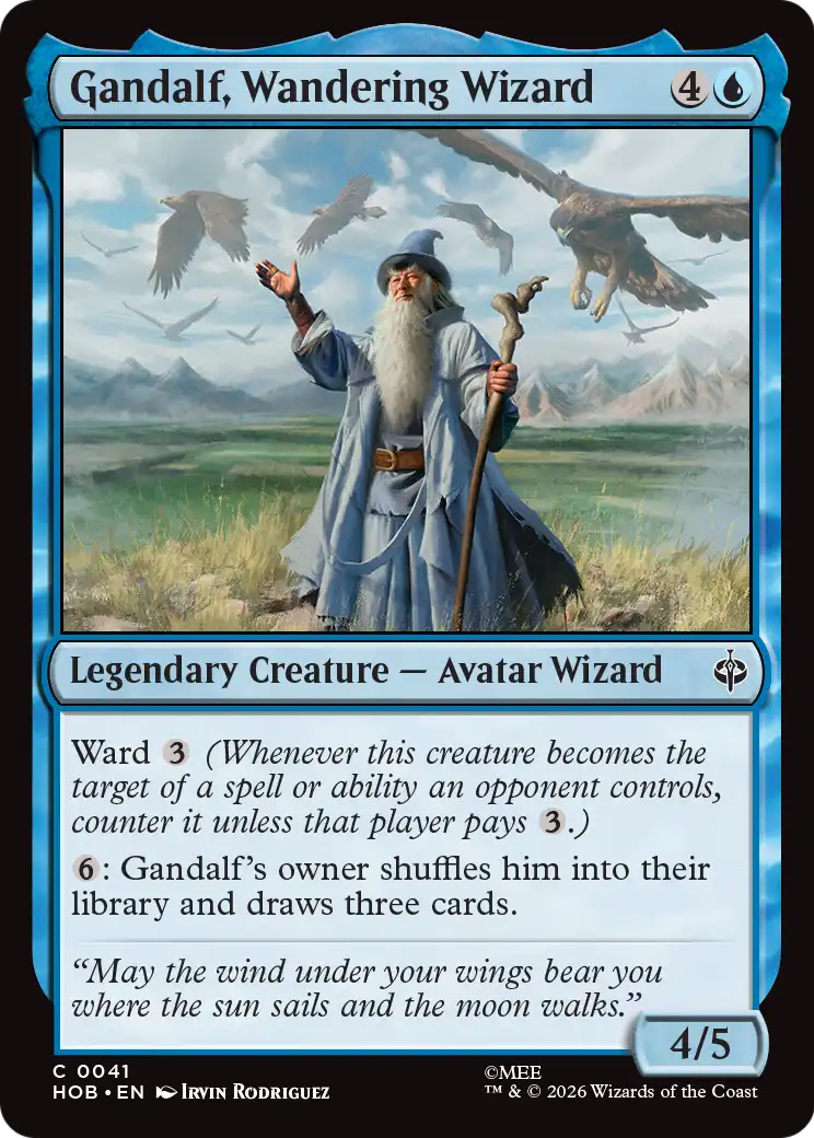 Gandalf, Wandering Wizard [The Hobbit] | Red Claw Gaming
