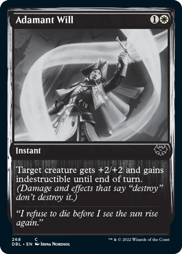 Adamant Will [Innistrad: Double Feature] MTG Single Magic: The Gathering | Red Claw Gaming