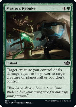 Master's Rebuke [Jumpstart 2022] MTG Single Magic: The Gathering | Red Claw Gaming