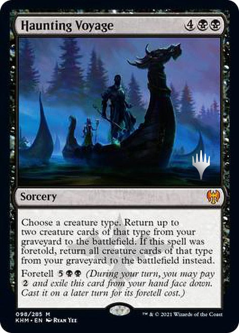 Haunting Voyage (Promo Pack) [Kaldheim Promos] MTG Single Magic: The Gathering | Red Claw Gaming