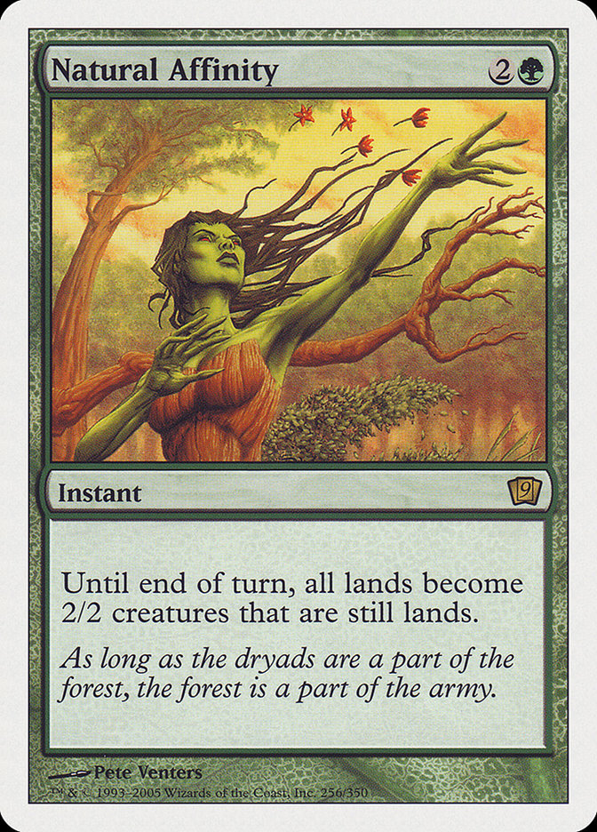 Natural Affinity [Ninth Edition] MTG Single Magic: The Gathering | Red Claw Gaming