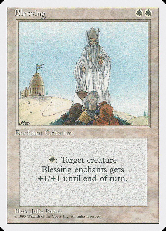 Blessing [Fourth Edition] MTG Single Magic: The Gathering | Red Claw Gaming