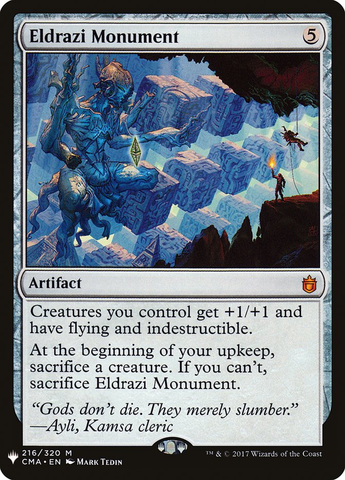 Eldrazi Monument [Mystery Booster] MTG Single Magic: The Gathering    | Red Claw Gaming