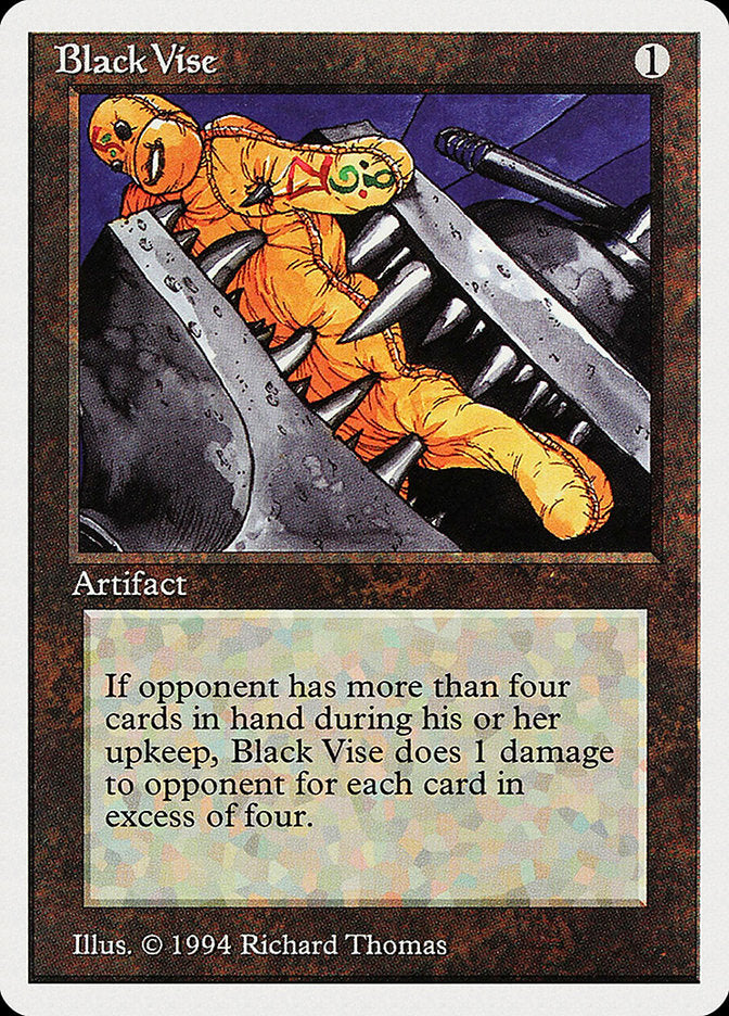 Black Vise [Summer Magic / Edgar] MTG Single Magic: The Gathering | Red Claw Gaming