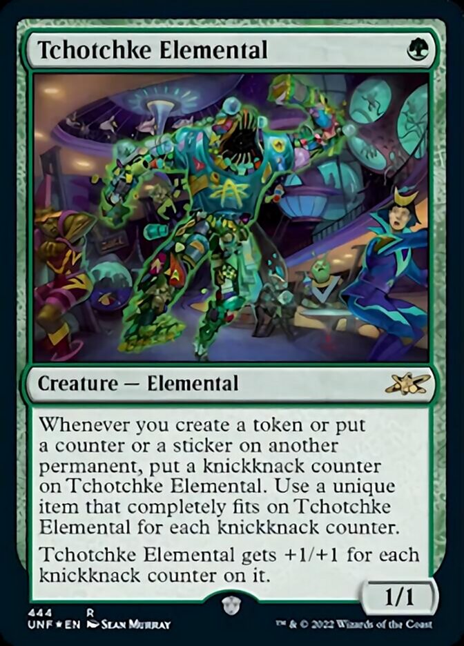 Tchotchke Elemental (Galaxy Foil) [Unfinity] MTG Single Magic: The Gathering    | Red Claw Gaming