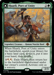 Huatli, Poet of Unity // Roar of the Fifth People [The Lost Caverns of Ixalan] MTG Single Magic: The Gathering    | Red Claw Gaming