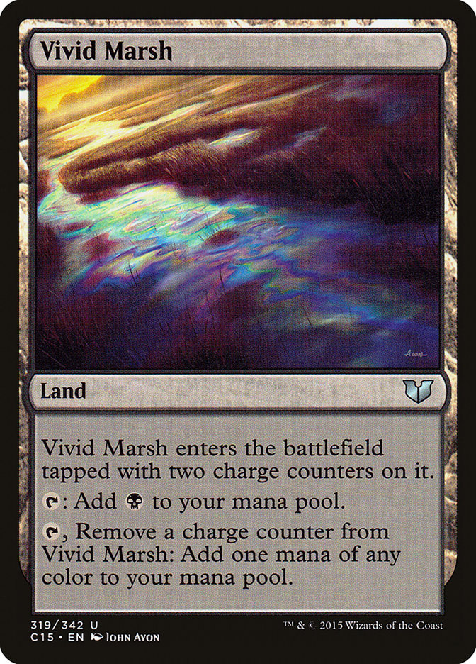 Vivid Marsh [Commander 2015] MTG Single Magic: The Gathering | Red Claw Gaming