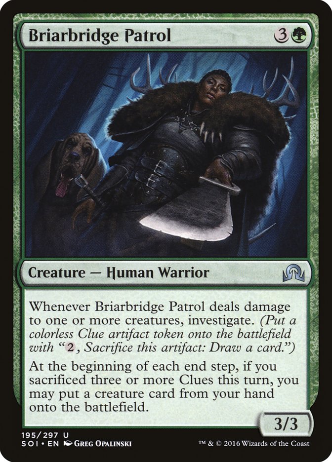 Briarbridge Patrol [Shadows over Innistrad] MTG Single Magic: The Gathering | Red Claw Gaming