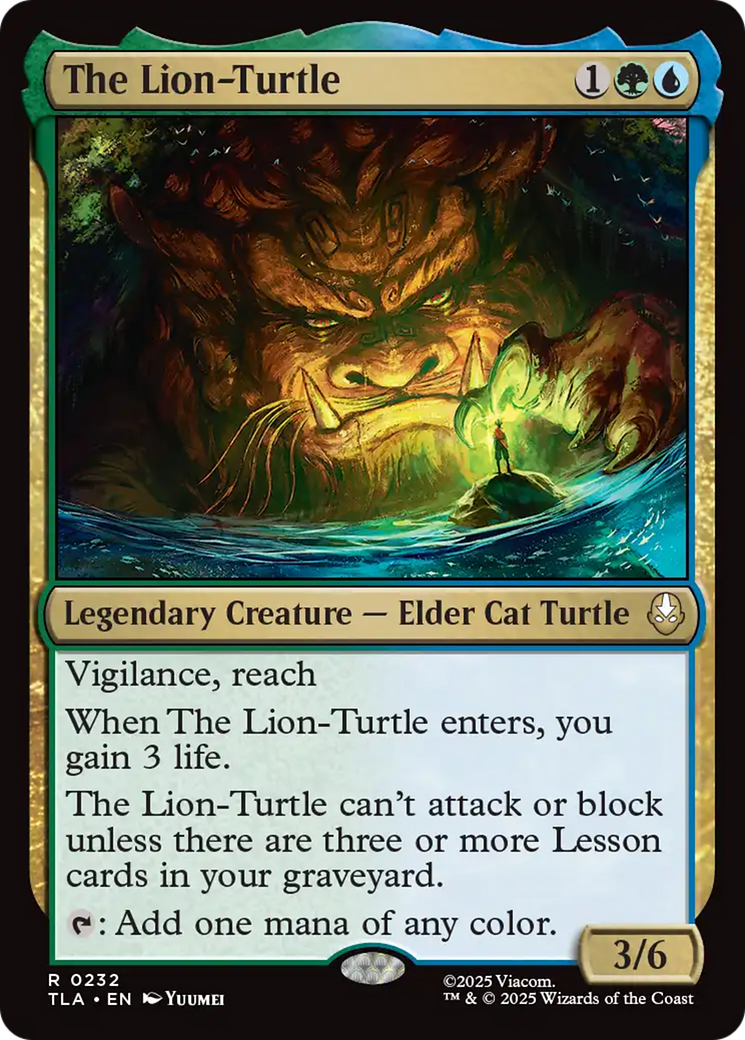 The Lion-Turtle [Avatar: The Last Airbender] MTG Single Magic: The Gathering | Red Claw Gaming