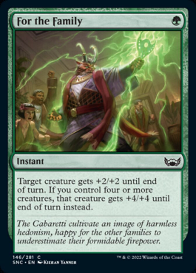 For the Family [Streets of New Capenna] MTG Single Magic: The Gathering | Red Claw Gaming