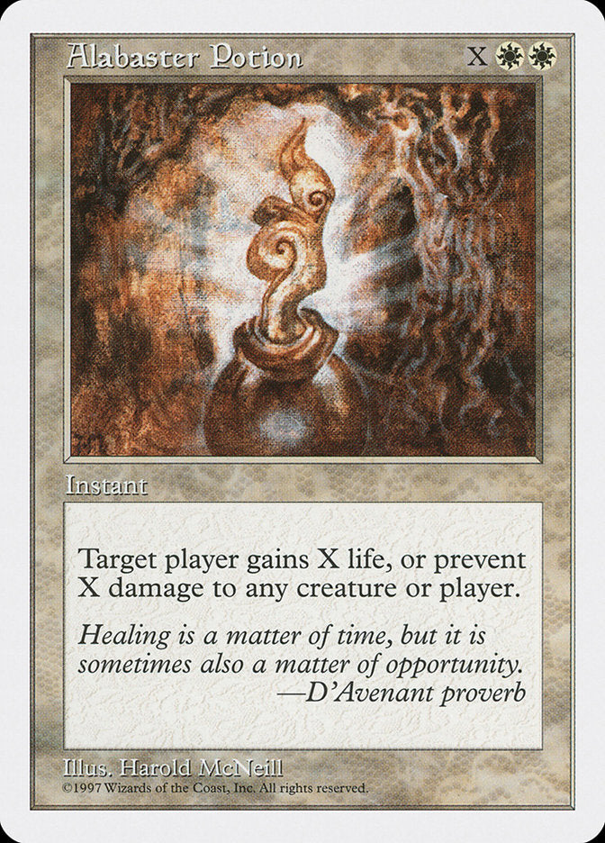 Alabaster Potion [Fifth Edition] MTG Single Magic: The Gathering | Red Claw Gaming