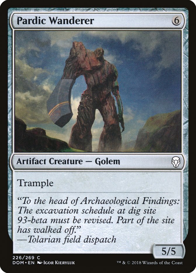 Pardic Wanderer [Dominaria] MTG Single Magic: The Gathering | Red Claw Gaming