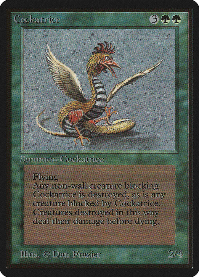 Cockatrice [Beta Edition] MTG Single Magic: The Gathering | Red Claw Gaming