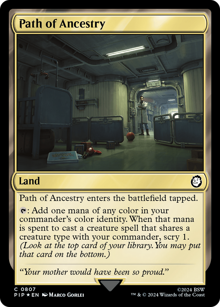 Path of Ancestry (Surge Foil) [Fallout] MTG Single Magic: The Gathering | Red Claw Gaming