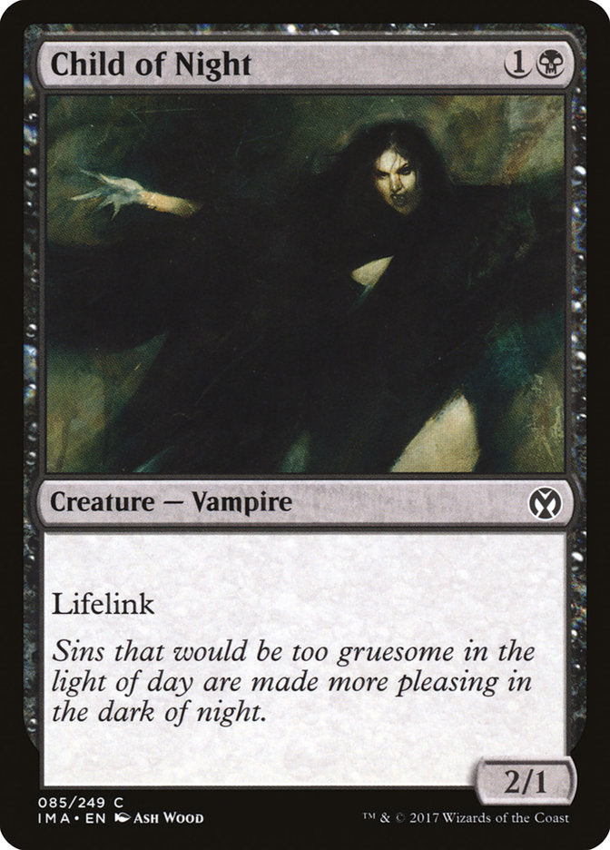 Child of Night [Iconic Masters] MTG Single Magic: The Gathering | Red Claw Gaming