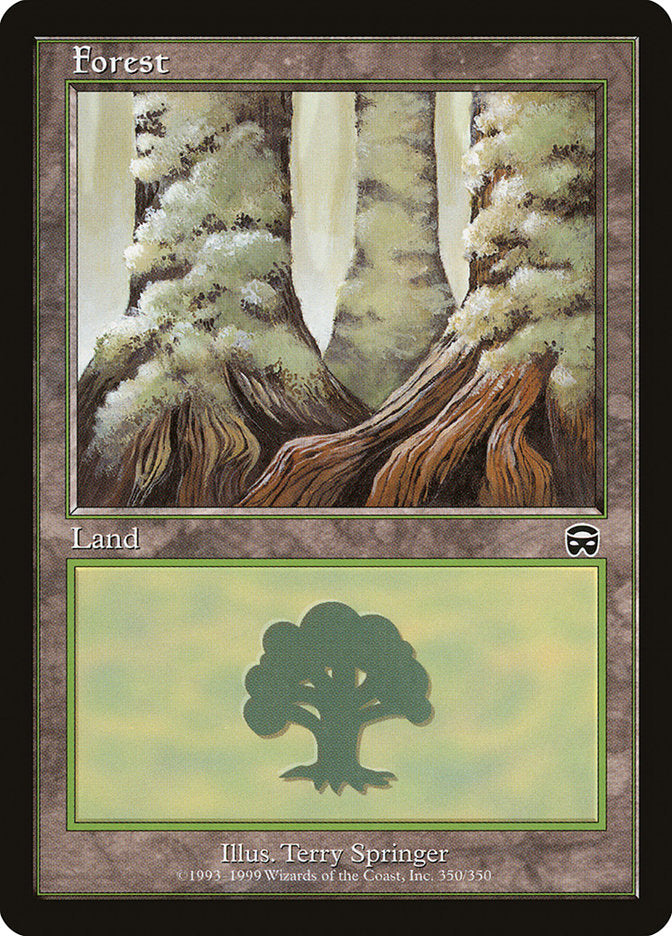 Forest (350) [Mercadian Masques] MTG Single Magic: The Gathering | Red Claw Gaming
