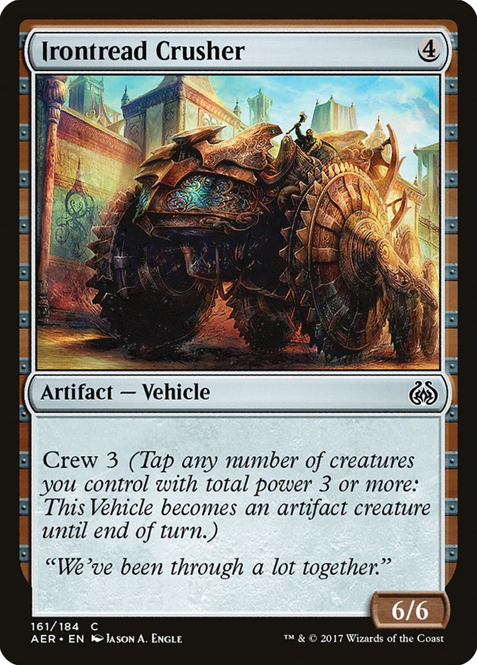 Irontread Crusher [Aether Revolt] MTG Single Magic: The Gathering | Red Claw Gaming