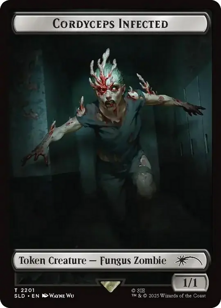 Cordyceps Infected Token (2201) [Secret Lair Drop Series] MTG Single Magic: The Gathering | Red Claw Gaming