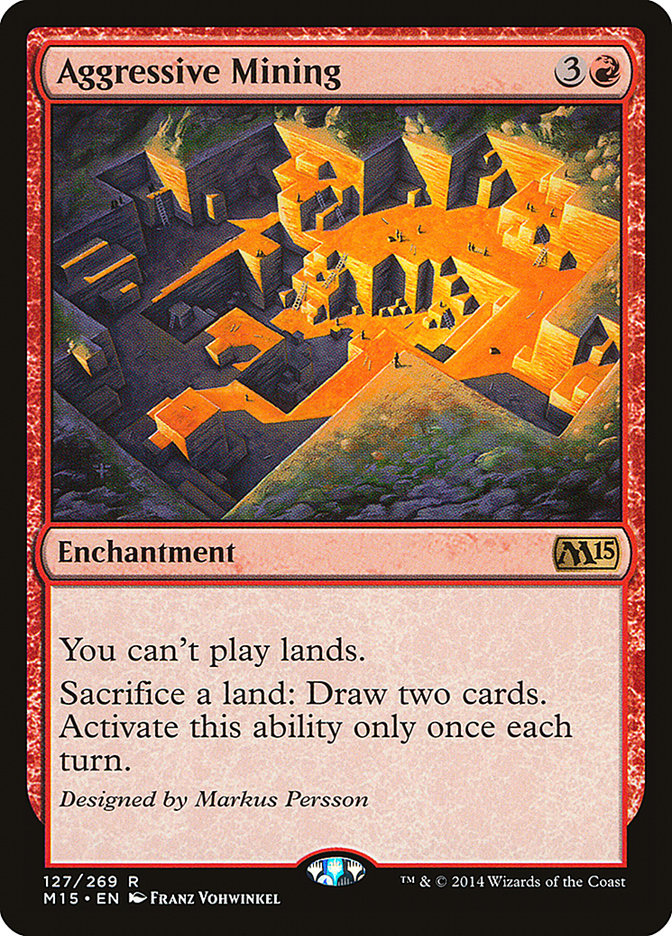 Aggressive Mining [Magic 2015] MTG Single Magic: The Gathering | Red Claw Gaming