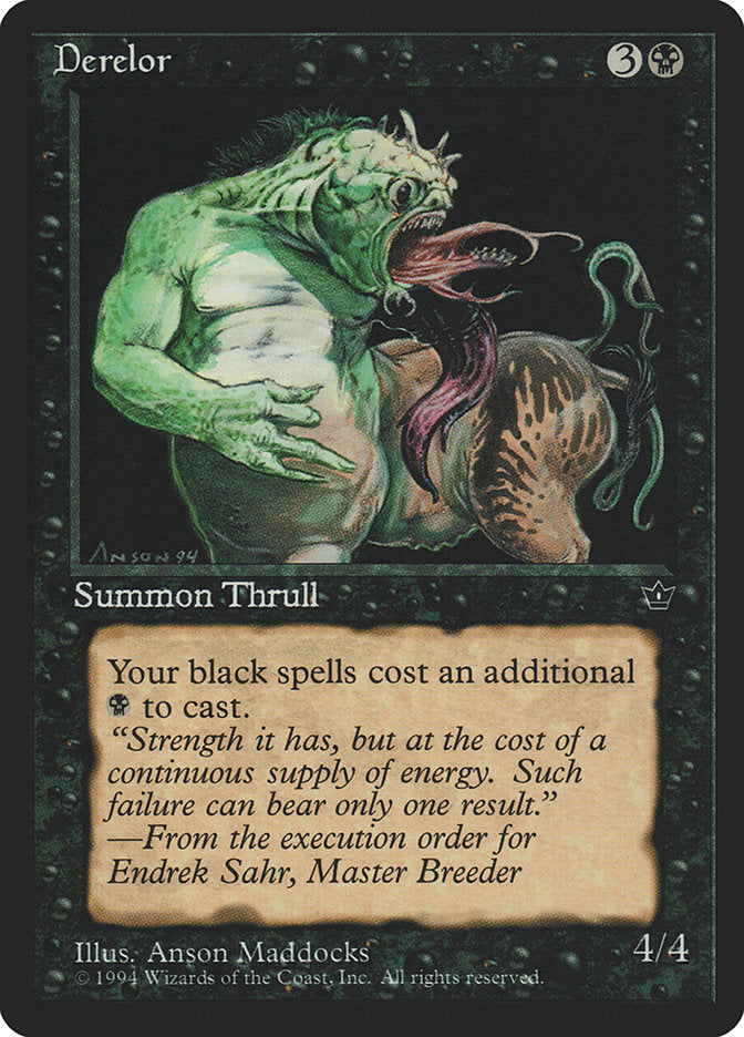 Derelor [Fallen Empires] MTG Single Magic: The Gathering | Red Claw Gaming