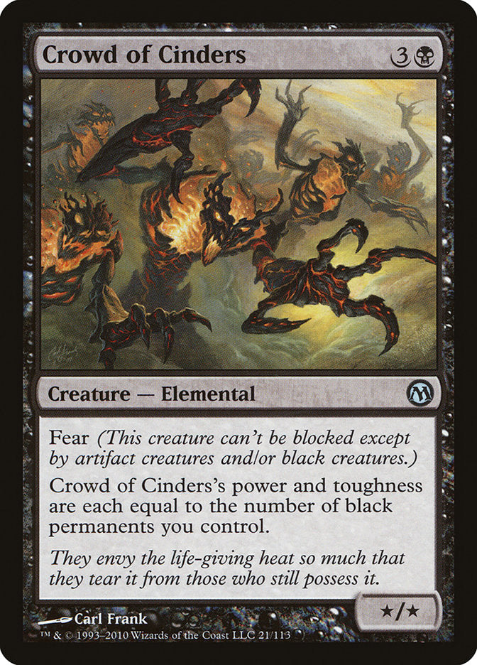 Crowd of Cinders [Duels of the Planeswalkers] MTG Single Magic: The Gathering | Red Claw Gaming