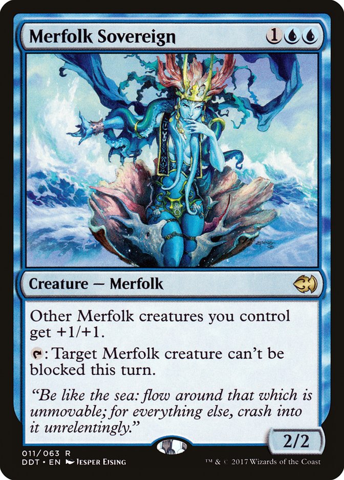 Merfolk Sovereign [Duel Decks: Merfolk vs. Goblins] MTG Single Magic: The Gathering | Red Claw Gaming
